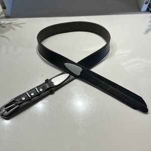 Ecote’ Leather Heart Belt 1” wide